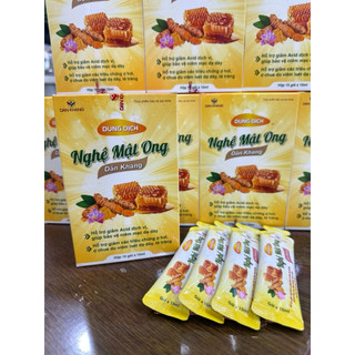 Nghệ mật ong Dân Khang-Hỗ trợ giảm acid dịch vị, bảo vệ niêm mạc dạ dày