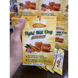 Nghệ mật ong Dân Khang-Hỗ trợ giảm acid dịch vị, bảo vệ niêm mạc dạ dày