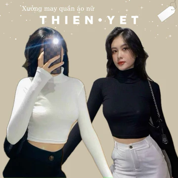 Áo croptop CỔ LỌ TRƠN TAY DÀI áo kiểu nữ dáng áo croptop tay dài cổ cao kiểu công sở