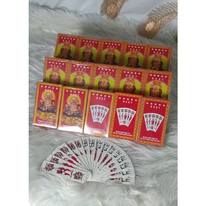 Bài chắn Bát sách Carô Xanh - Đỏ | Chắn lỗi ảo thuật | Chắn thửa | Cứng cáp - Rõ nét, Kín đáo | Bài Chắn lỗi_Chắn