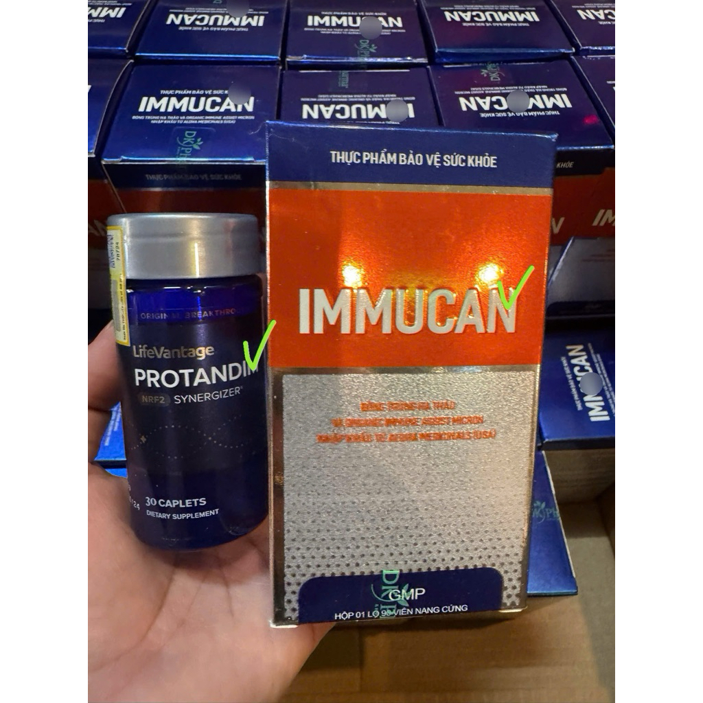 Bộ đôi Protandim + Immucan chính hãng có tem phụ | Shopee Việt Nam