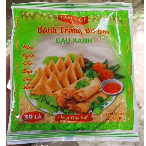 Bánh Tráng Cuốn Bò Bía 30 Lá – Vỏ Mỏng, Không Rách
