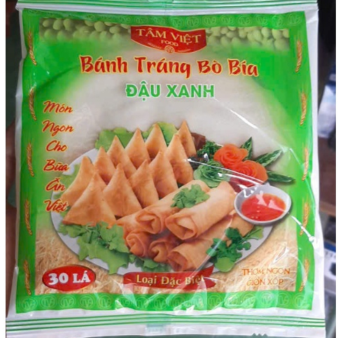 Bánh Tráng Cuốn Bò Bía 30 Lá – Vỏ Mỏng, Không Rách