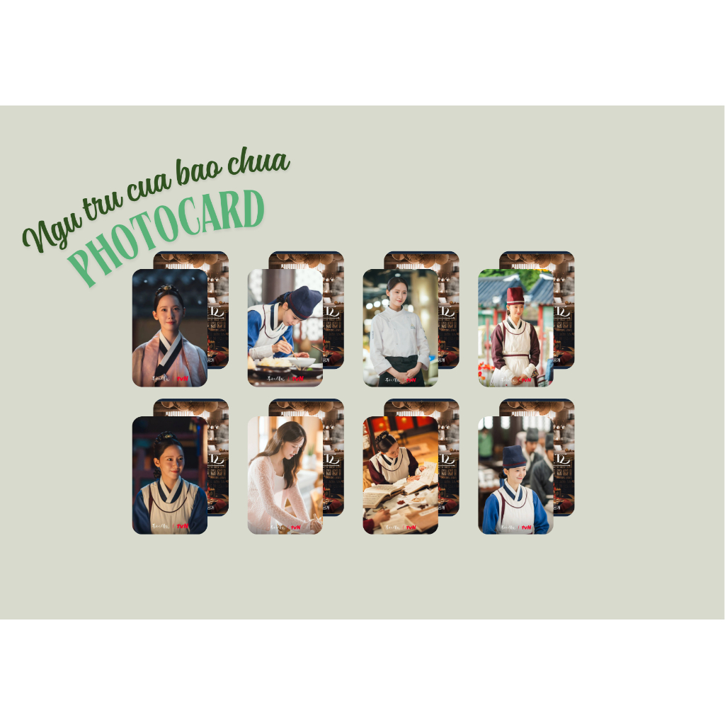set card bo góc phim Ngự trù của bạo chúa-Bon Appetit, Your Majesty, diễn viên Yoona, Lee Chae Min