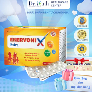 VIÊN Tăng đề kháng ENERVONI X Extra – Vitamin & Khoáng chất, tăng cường sức khỏe, nâng cao đề kháng (60 viên