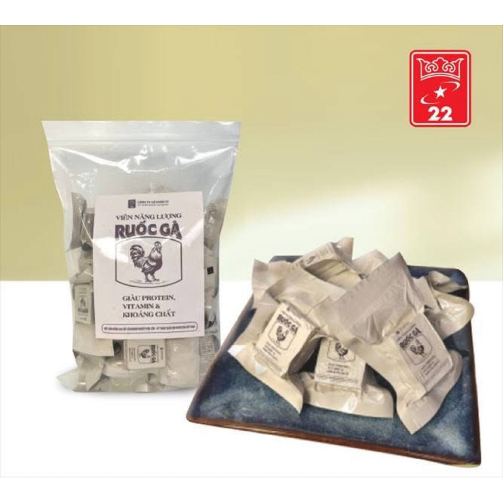 Lương khô quân đội - Viên năng lượng ruốc gà túi zip 300gr