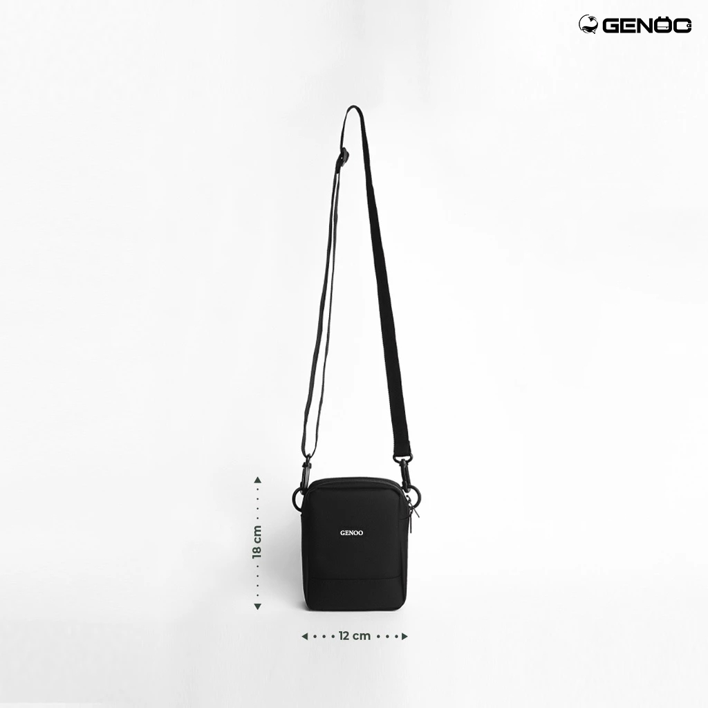 Túi Đeo Chéo Minibag Nam Nữ Unisex Nhỏ Gọn Nhiều Ngăn Tiện Dụng Vải Oxford Nhập Khẩu Chống Thấm Nước