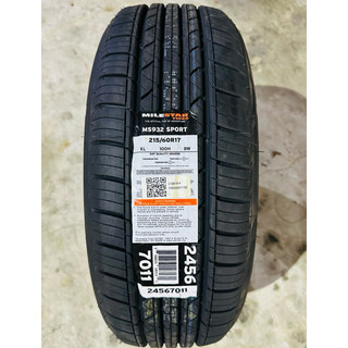 Lốp 215/60R17 cho xe RUSH, SELTOS, CRETA... MILESTAR -thương hiệu Mỹ chạy cực êm giá lại mềm.