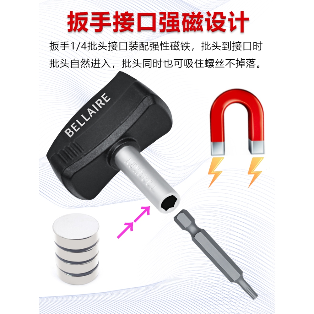 Cờ lê lực cố định loại T Baili 5–25 Nm – torque wrench preset T-type Baili chính hãng, chất lượng