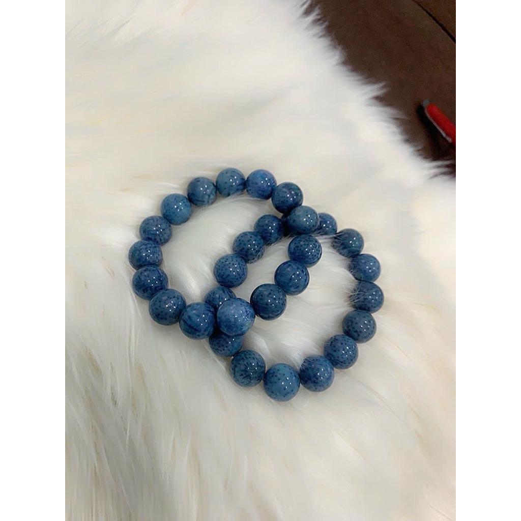 vòng tay san hô xanh 10ly 19 hạt