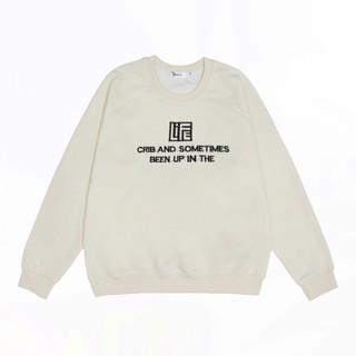 Áo Sweater Unisex Chất Vải Nỉ 2 Da Cao Cấp Hình Thêu Basic GUDOMAN S07