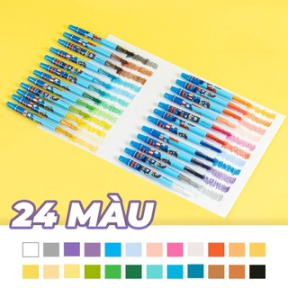 [GIẢM 5K] Bút Màu Sáp Vặn CLASSMATE Màu Hữu Cơ Mịn Tô Đậm Không Dễ Gãy, Không Lem Ra Tay  AM-TC01/2/3-SK