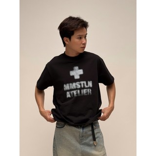 Áo thun MMESTLINE "ARCHI+" form Boxy chất liệu Premium Cotton in lụa Trame nổi và chìm