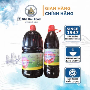 Nước Mắm Truyền Thống Nhà Koii , Nước Mắm Cốt Cá Cơm Vạn Phần Không Chất Phụ Gia