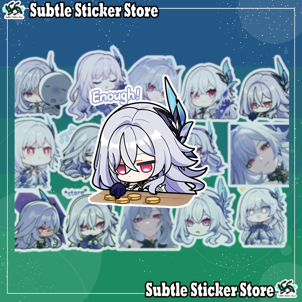 [Genshin Imapct] - Set 10/15 Sticker Skirk - Ánh Sao Hư Không game GI ...