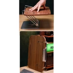 Giá đỡ kê đọc sách, đọc kinh đa năng R10, R51 kiêm kê ipad, laptop tiện lợi từ hợp kim nhôm và gỗ nâu óc chó — ảnh 5