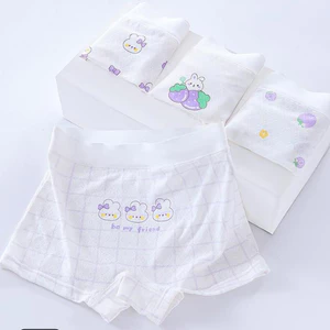 Combo 4 quần su lạnh kháng khuẩn cao cấp cho bé gái, quần chíp đùi thông hơi cho bé 14-49kg