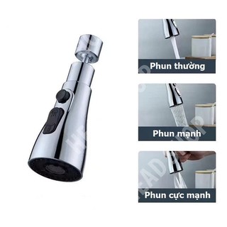 Đầu Vòi Nước YATASMART Tăng Áp Rửa Chén 3 Chế Độ Đa Năng Tia Mảnh Góc Xoay Rộng Kết Nối Chắc Chắn