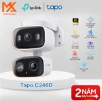 [TAPO Chính Hãng] Tapo C246D 6M– Camera An Ninh Wi-Fi Quay Quét Hai Ống Kính | Trong Nhà & Ngoài Trời | Hình Ảnh Sắc Nét — ảnh 2