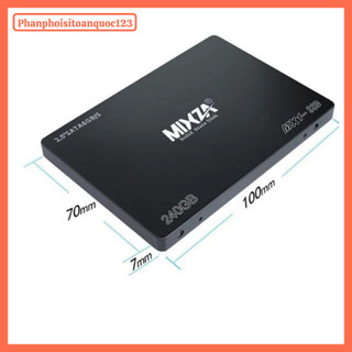 Ổ Cứng SSD Mixza MX1 120GB – 2.5 Inch SATA 3, Tốc Độ Cao, Chống Sốc, Nâng Cấp Laptop & PC