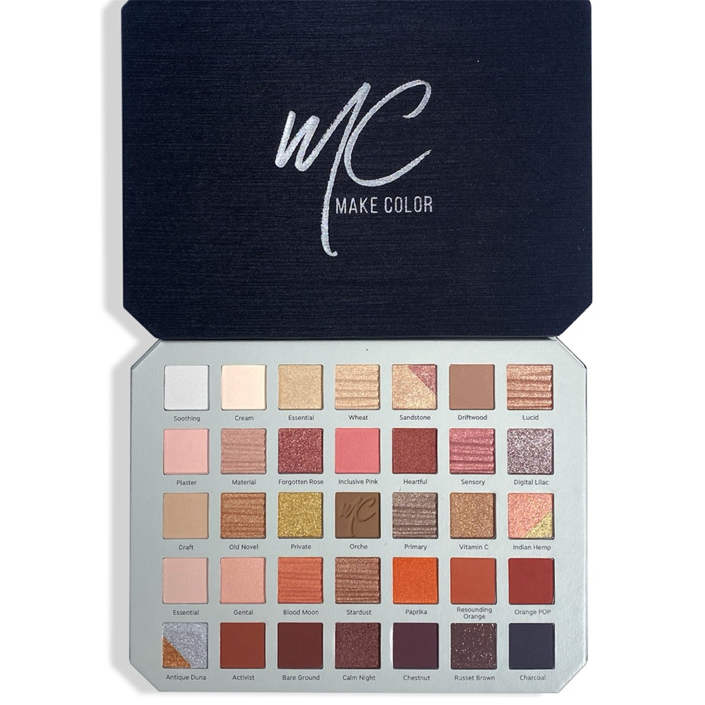 [Mua ver 2 tặng ver 1] Bảng mắt Luminous Elegance Palette MC mới– Bảng Phấn Trang Điểm 24 Ô Đa Năng- Mắt, Má, Highlight