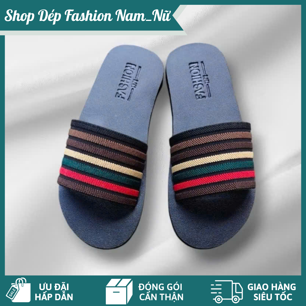 Dép Nam Bản Ngang 7 Màu – Thời Trang, Êm Chân, Chống Trượt, Phong Cách Cá Tính
