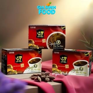 Cà phê đen không đường hoà tan G7 hộp 30g ( 15 gói x 2g)