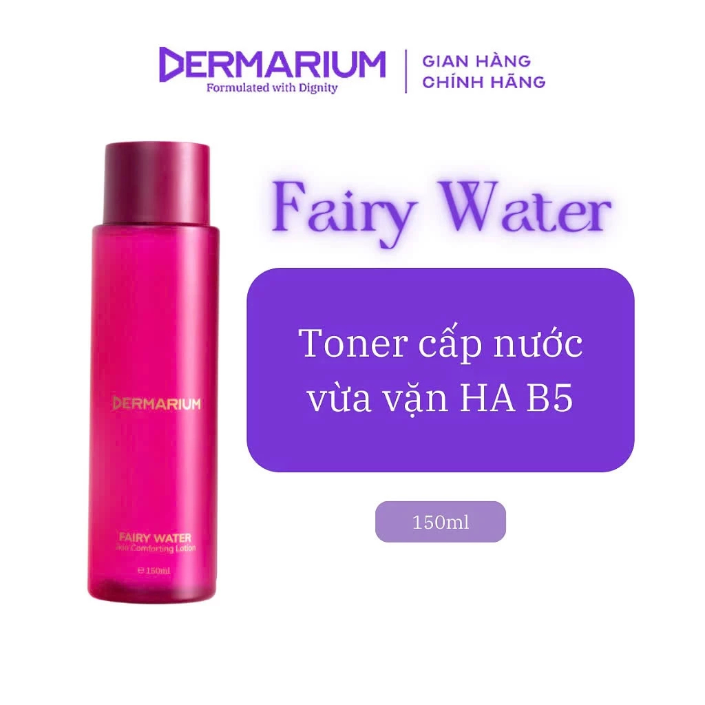 Toner Dermarium Fairy Water Cấp Ẩm Dung Tích 55ml/150ml