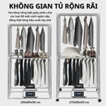 Tủ sấy quần áo Rowanto S8, Tủ sấy quần áo có điều khiển từ xa bảo hành 12 tháng, Máy sấy quần áo — ảnh 4