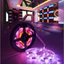 Dây Led RGB 16 triệu màuCOMBO cảm biến nhạc:5m dây RGB + nguồn + điều khiển cảm biến decor phòng , máy tính