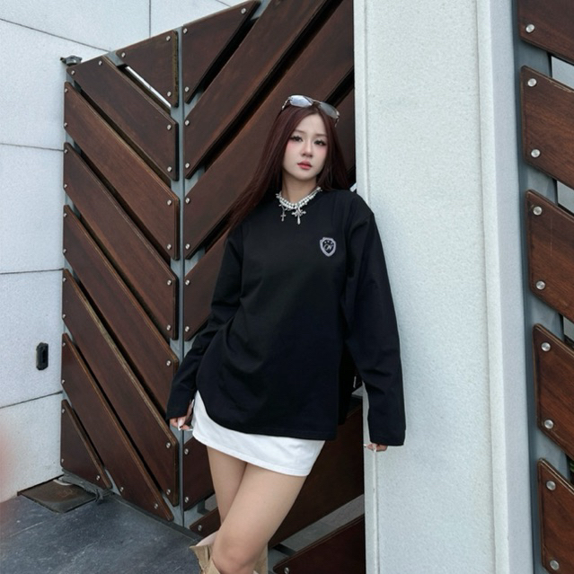 Áo Thun Artistic Long Sleeve Nevasome Cotton 250gsm Local Brand Dài Tay Form Boxy Rộng Nam Nữ