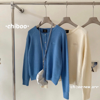 𝜗𝜚𝐃𝐚𝐦𝐢 𝐒𝐭𝐮𝐝𝐢𝐨𝜗𝜚 x Cadigang Thêu Nổi Cúc Chất Len Dày Dặn Đầm Tay Ấm Áp Tone Màu Pastel QCCC (Ảnh thật )