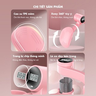 Dụng cụ tập cơ đùi Kegel phục hồi cơ sàn chậu sau sinh giúp nâng mông siết cơ đùi hiệu quả  TCD3015