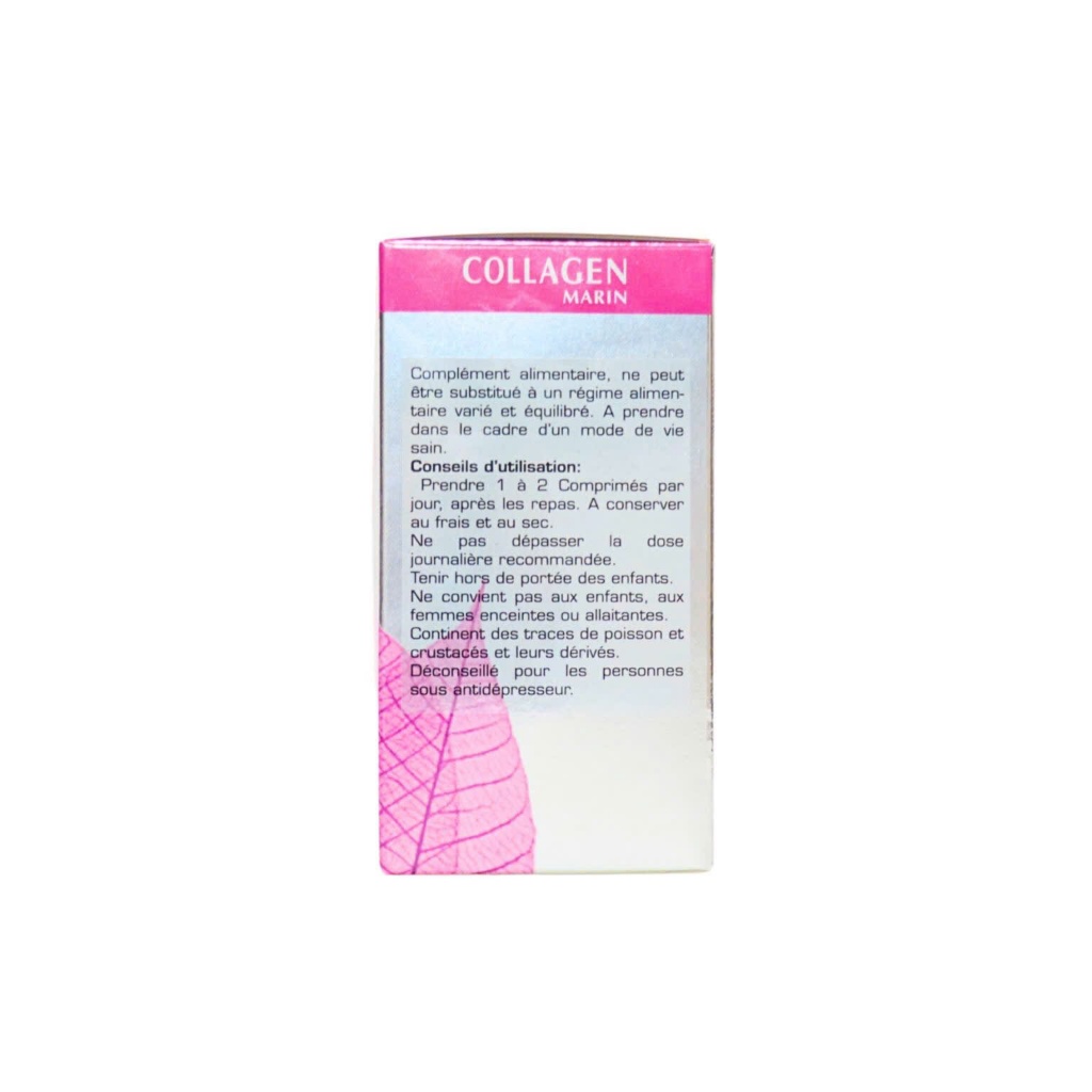 Viên Uống Collagen Marin hộp 60 viên – Đẹp da, chống lão hóa tăng cường chức năng thải độc gan