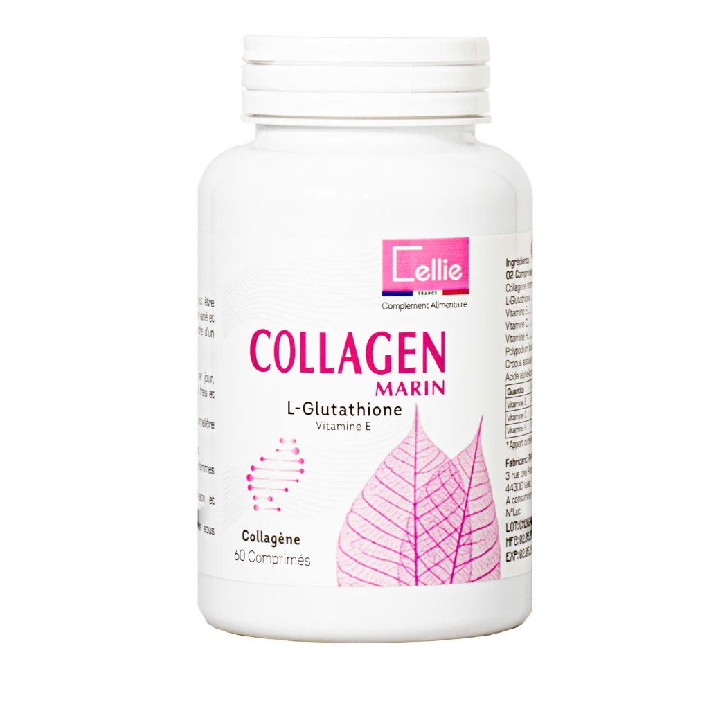 Viên Uống Collagen Marin hộp 60 viên – Đẹp da, chống lão hóa tăng cường chức năng thải độc gan