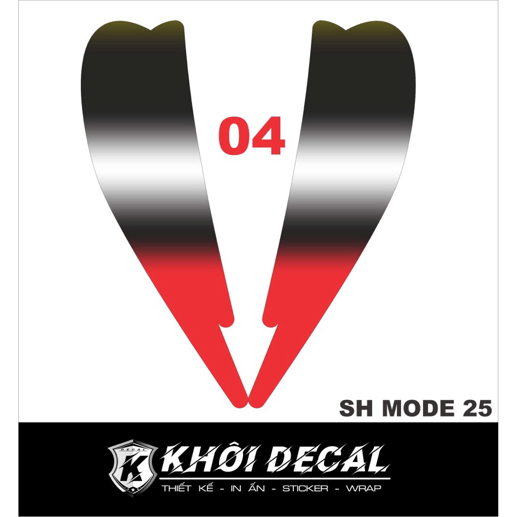 Decal dán đèn ShMode 2020-2026
