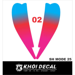 Decal dán đèn ShMode 2020-2026