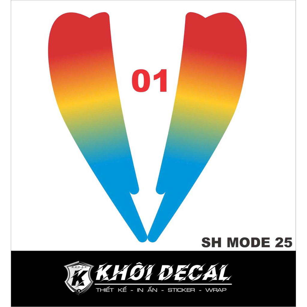 Decal dán đèn ShMode 2020-2026