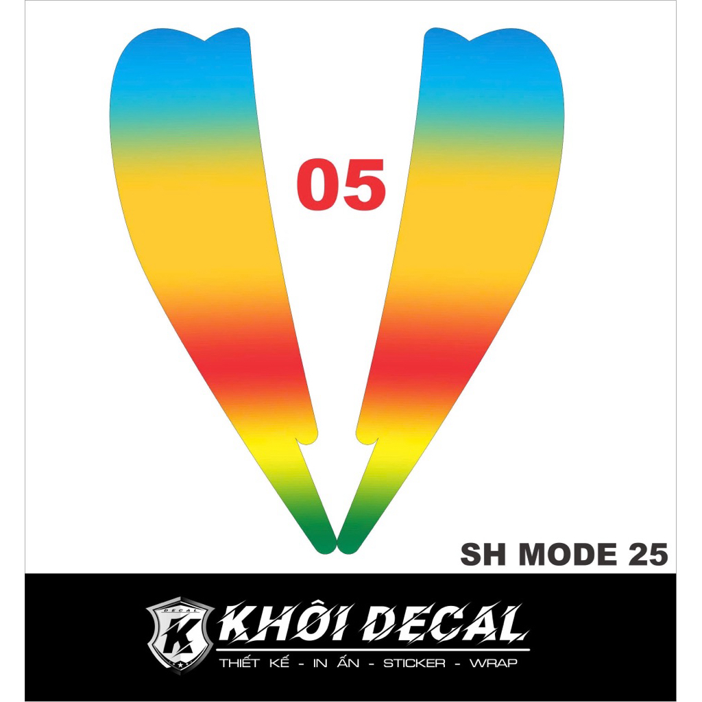 Decal dán đèn ShMode 2020-2026