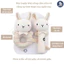 Set 2 Thú Nhồi Bông Cầm Tay GutyKids Đồ Chơi Lục Lạc Cầm Tay Cao Cấp Chất Liệu Thân Thiện, Giúp Bé Phát Triển Giác Quan