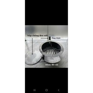 Bếp củi thông minh 35cm (Thép dày loại 1) -Đa năng, chống khói, bền bỉ, dễ vệ sinh