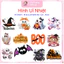 Hình ủi nhiệt ép áo-Hình HALOWEN ủi áo tại nhà bằng bàn ủi-Đặ in theo yêu cầu gửi mẫu cho shop