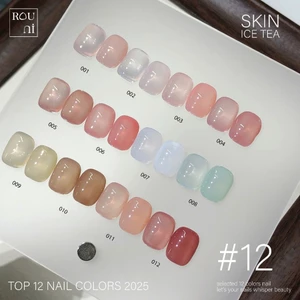 Set ROU ni sơn thạch đa sắc trong suốt, nhẹ nhàng tôn da, dễ phối màu, chuyên dụng cho tiệm nail
