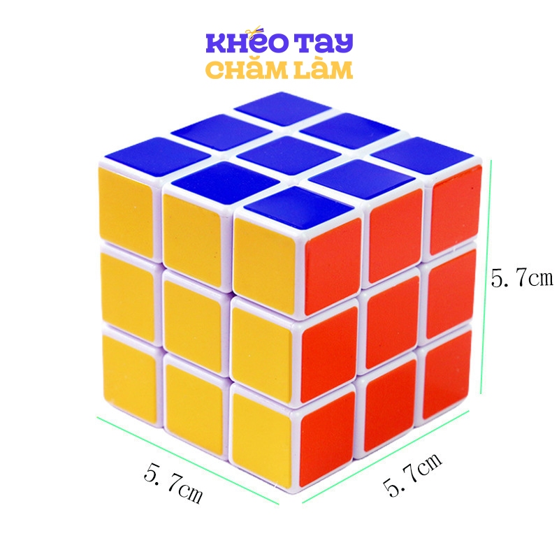Đồ chơi khối Rubik 3x3 cho bé – Rubik xoay mượt, rèn luyện trí tuệ