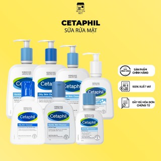 Sữa Rửa Mặt Cetaphil Dịu Lành Cho Da Dầu Nhạy Cảm Oily Skin Cleanser (473ml)
