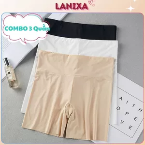 SET 2 Quần lót bảo hộ su đúc mềm mại - COMBO 2 Quần mặc trong váy cao cấp chống lộ LANIXA V8941