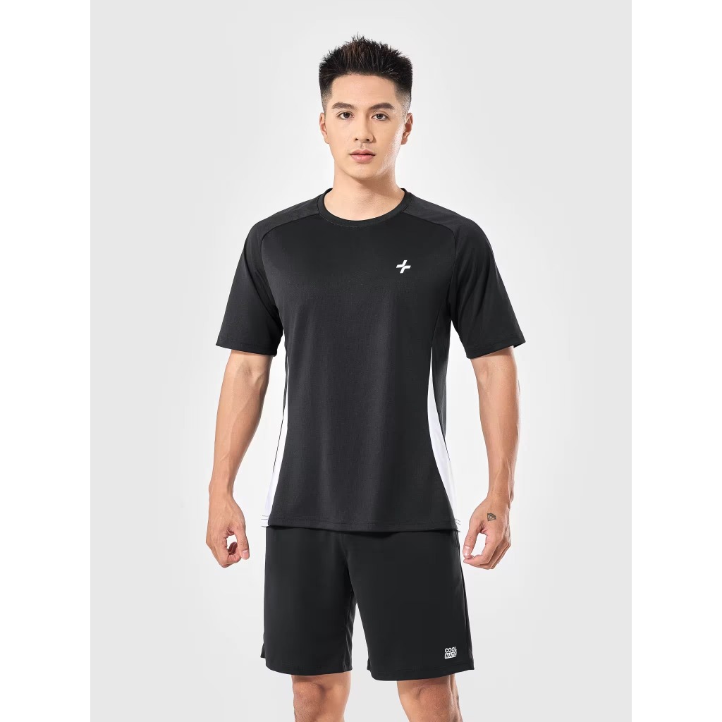 [TẶNG COMBO 2 TẤT]Set thể thao Pickleball Áo thun Promax Sideflow Quần shorts Thoáng khí thấm hút Coolmate