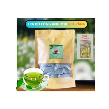 Trà Bồ Công Anh Mix Chè Vằng Merau Hỗ Trợ Lợi Sữa Sữa Đặc Phục Hồi Sau Sinh 5g/Túi Lọc
