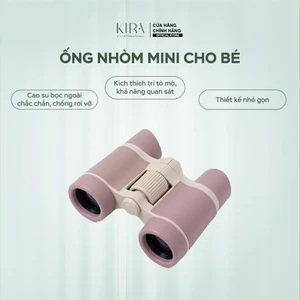Ống nhòm mini cho bé – kính thiên văn trẻ em 4x chống rơi, đồ chơi khám phá ngoài trời