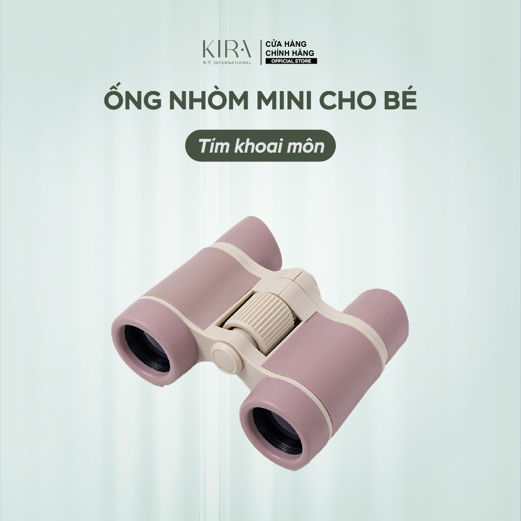 Ống nhòm mini cho bé – kính thiên văn trẻ em 4x chống rơi, đồ chơi khám phá ngoài trời